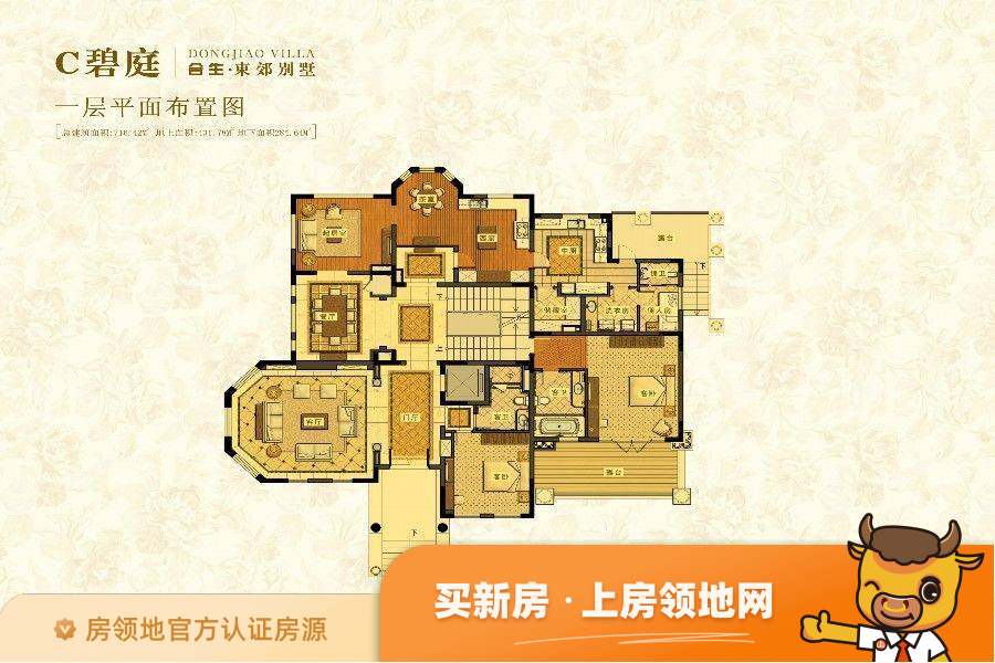 北京城房·清华学府户型图6室4厅5卫