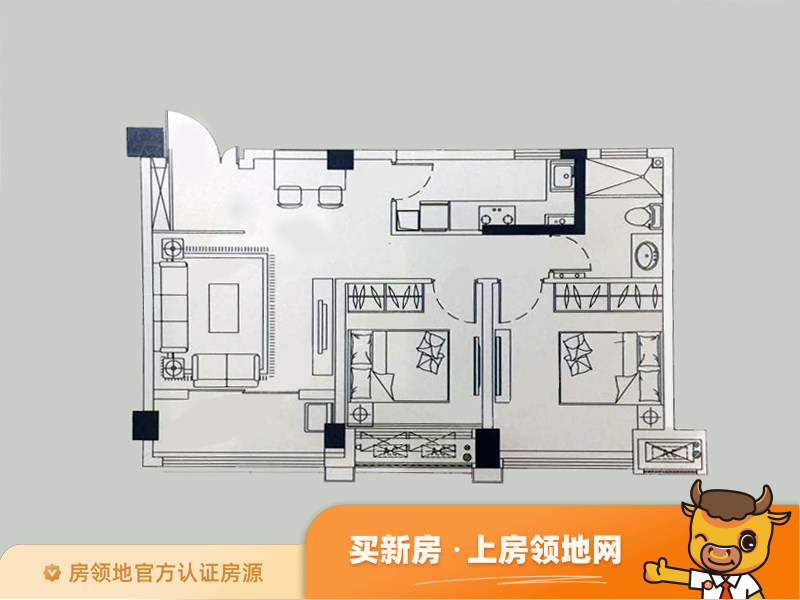 中威国际公寓户型图0室0厅0卫