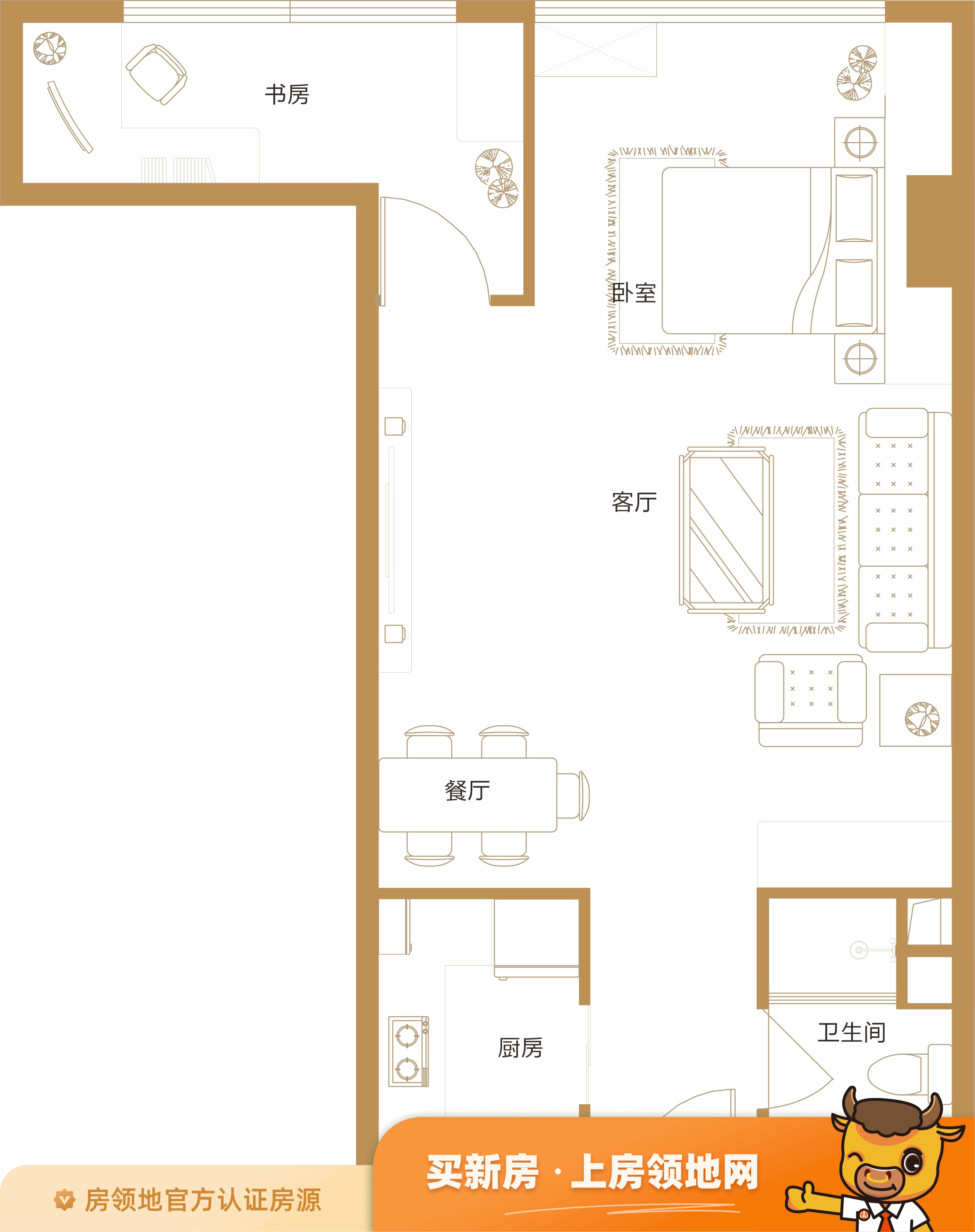 甲壳虫公寓户型图0室0厅0卫