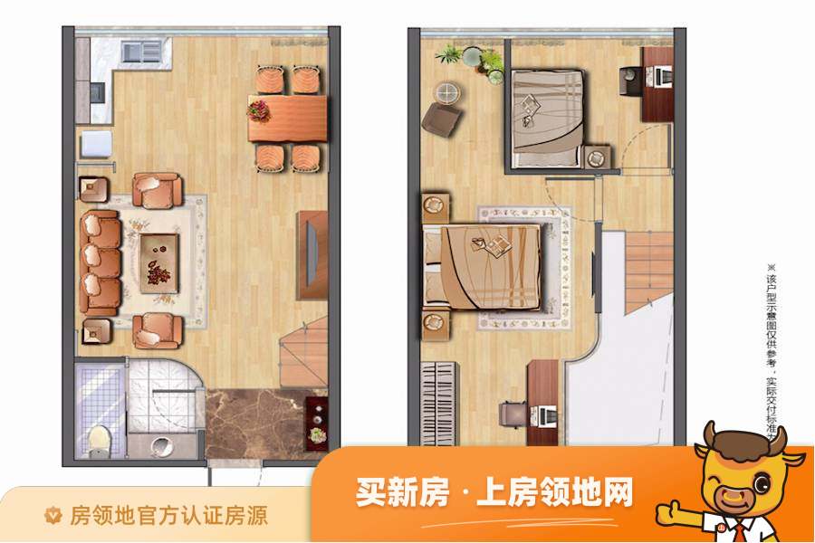海西轻公寓户型图