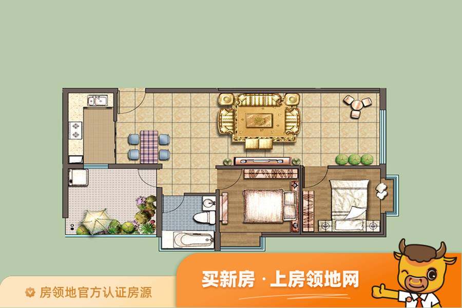 福海公寓户型图