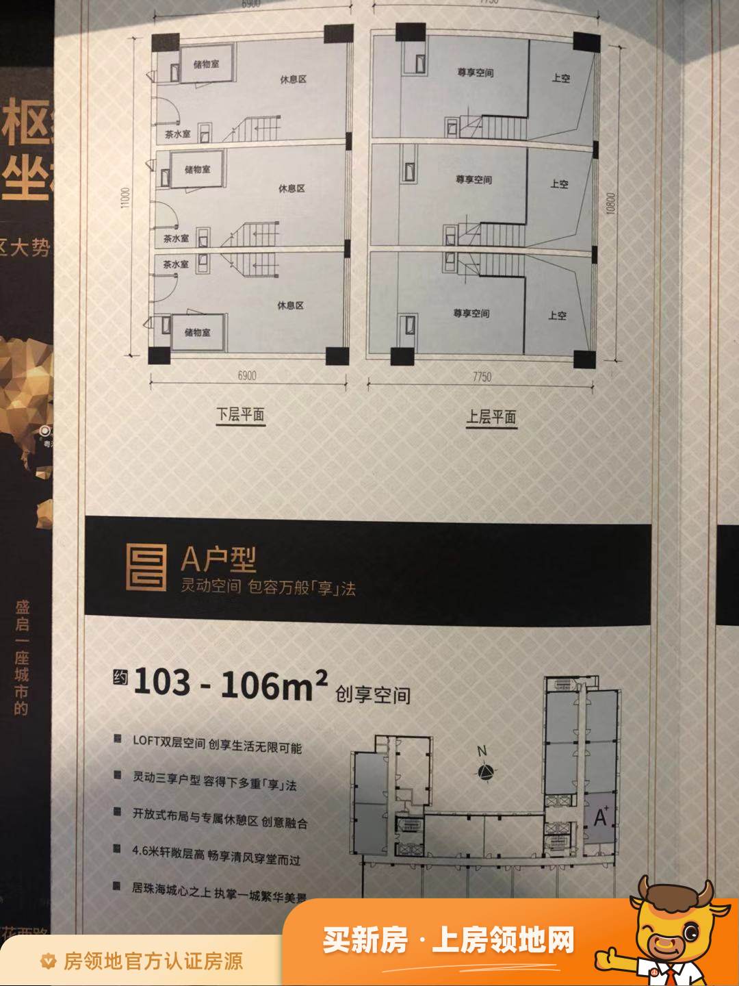 汉江商业广场户型图1室1厅1卫