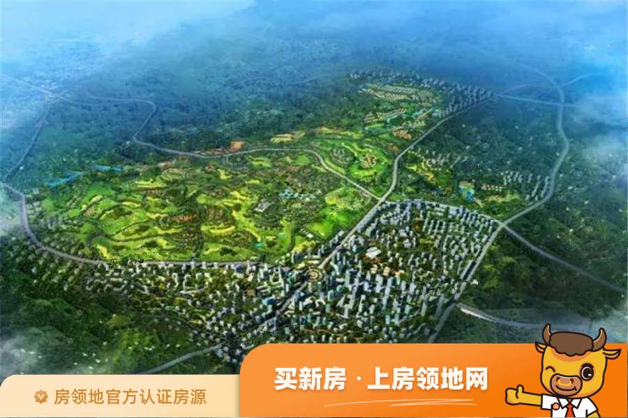 中铁国际生态城白晶谷效果图