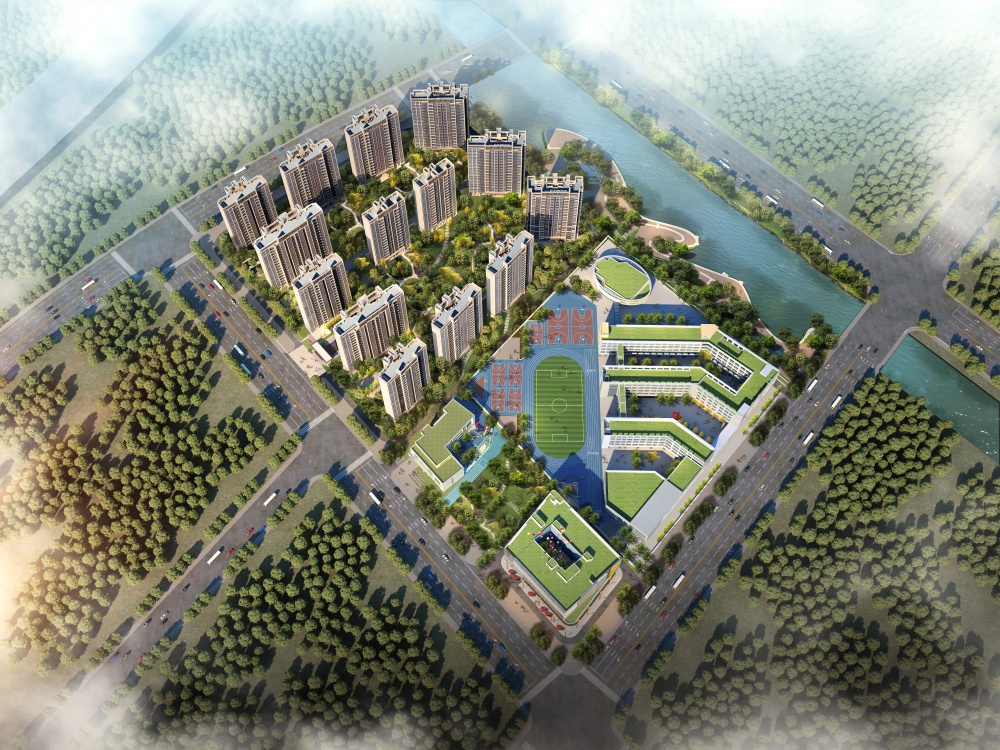 中国铁建未来城效果图