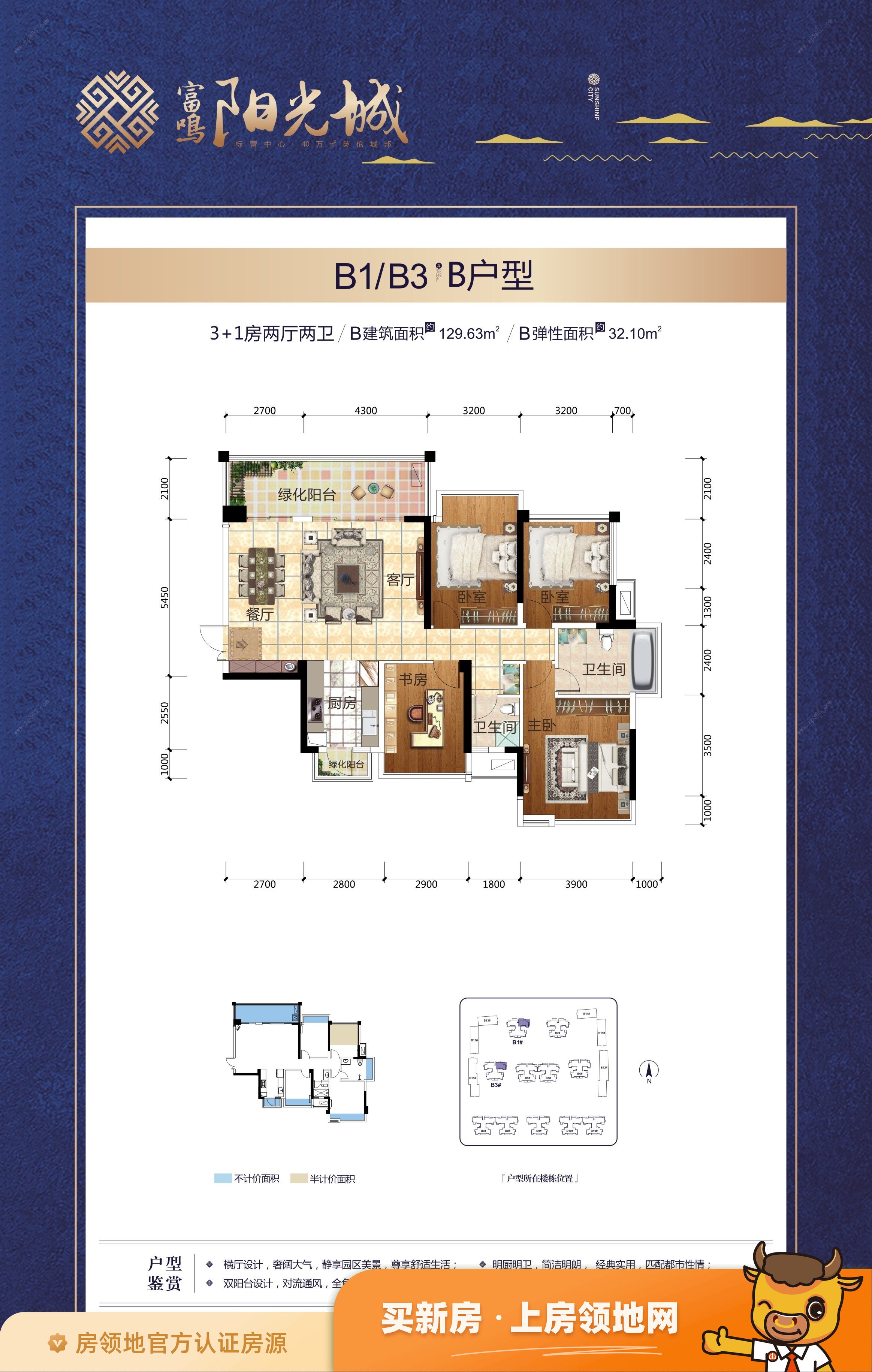 富鸣阳光城户型图