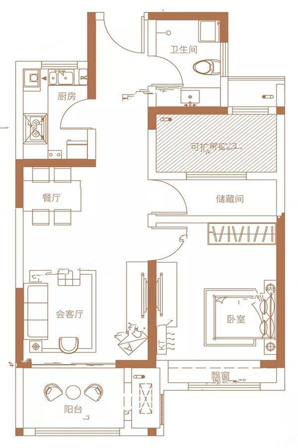 濮阳建业通和府户型图片