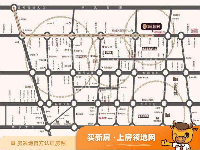 北京自在城位置交通图2