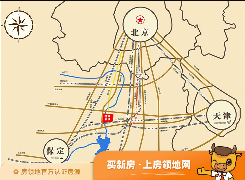 京雄世贸港活力谷位置交通图26