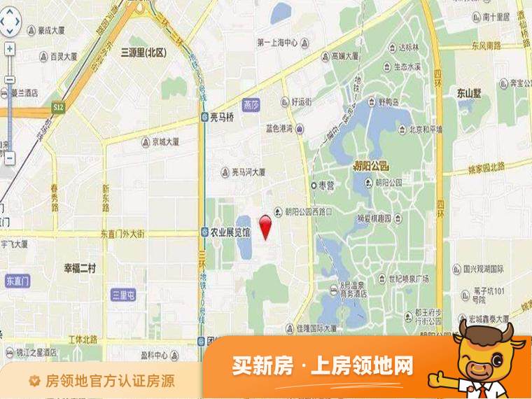 北京壹号院位置交通图20