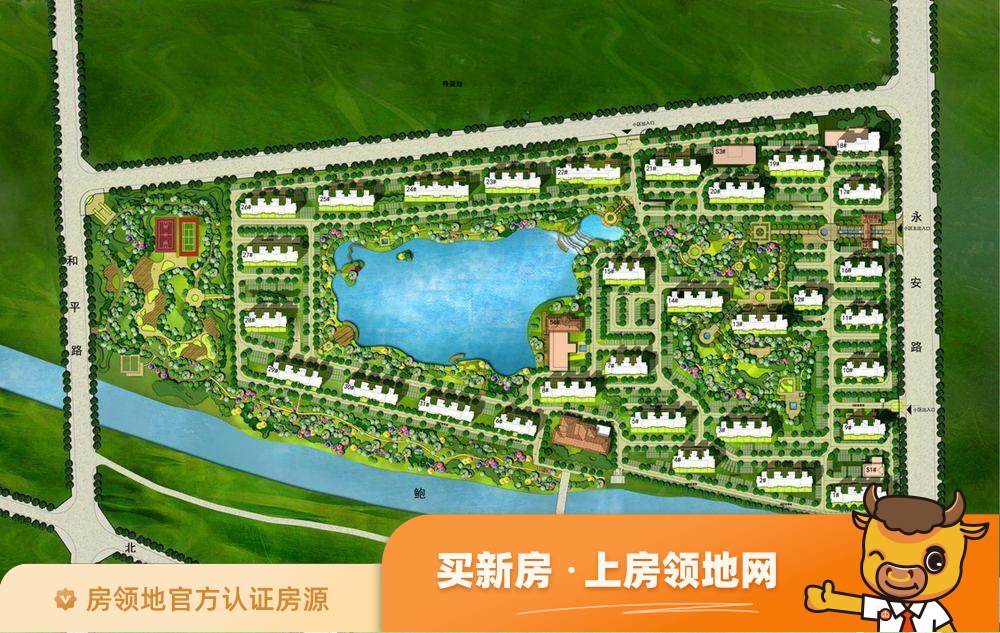 孔雀城湖韵澜湾规划图1