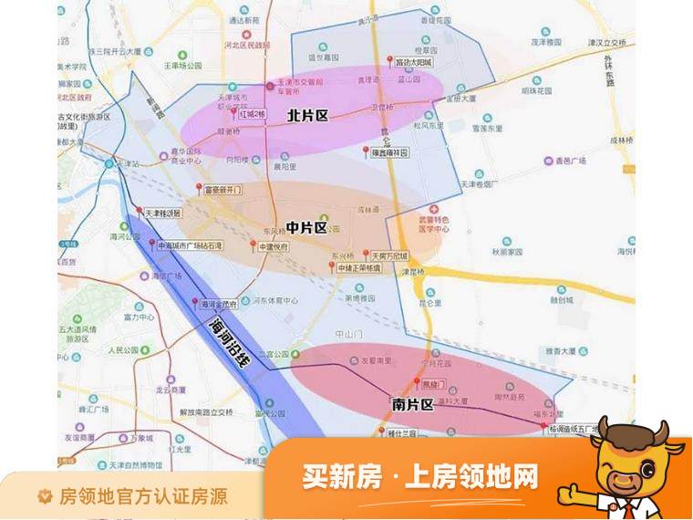 天津凯旋门位置交通图68