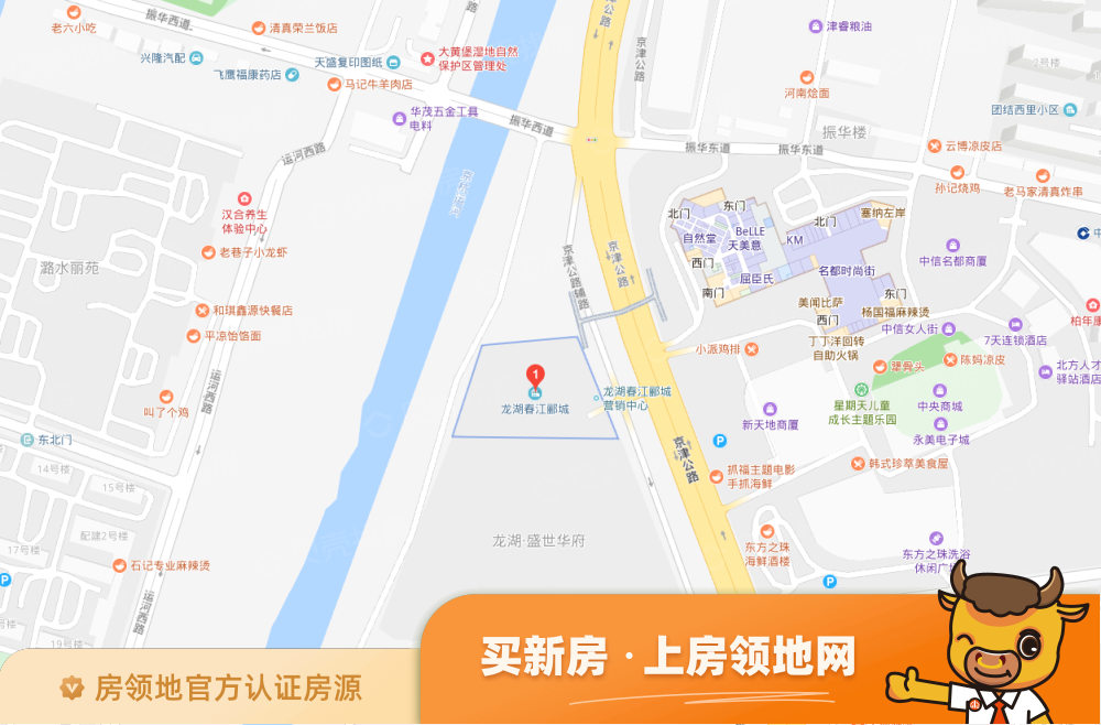 龍湖春江酈城位置交通圖56