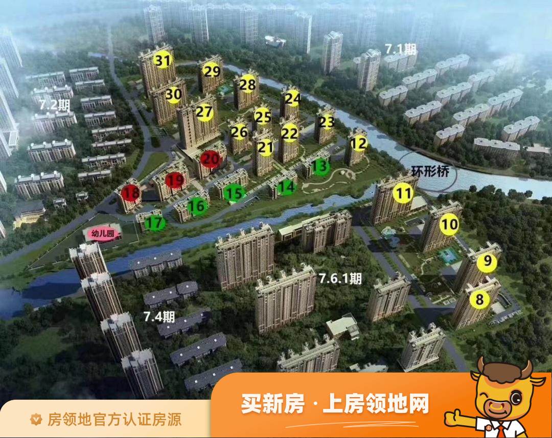 大运河孔雀城时代锦悦规划图1