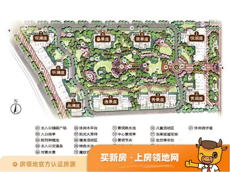 德仁珑湾翡翠城规划图8