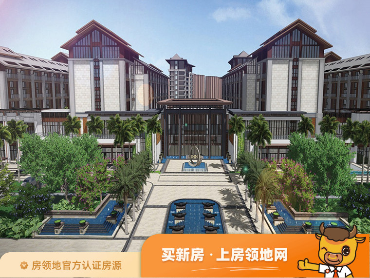 海口鲁能海蓝公馆在售户型，2居、3居，建面70-120m²