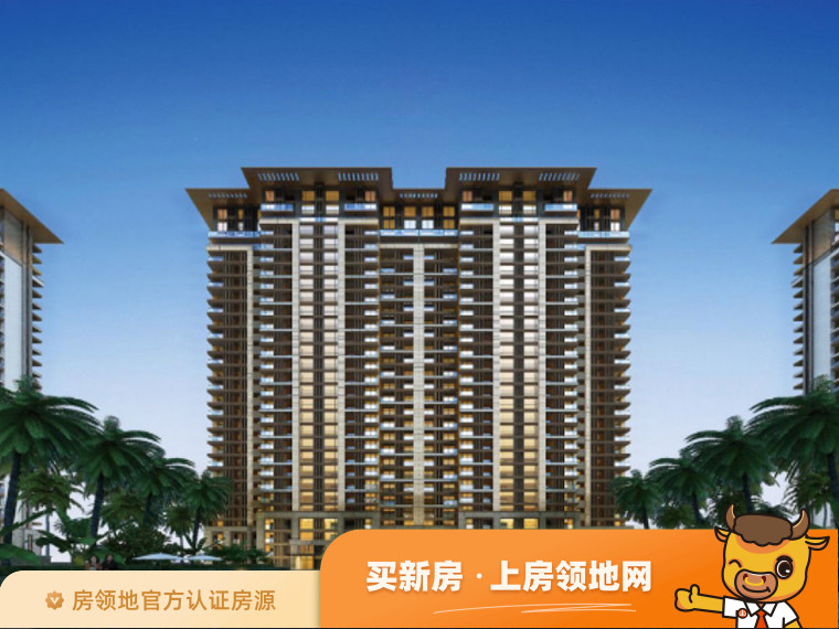 海南鲁能海蓝福源在售户型，2居、3居，建面70-120m²