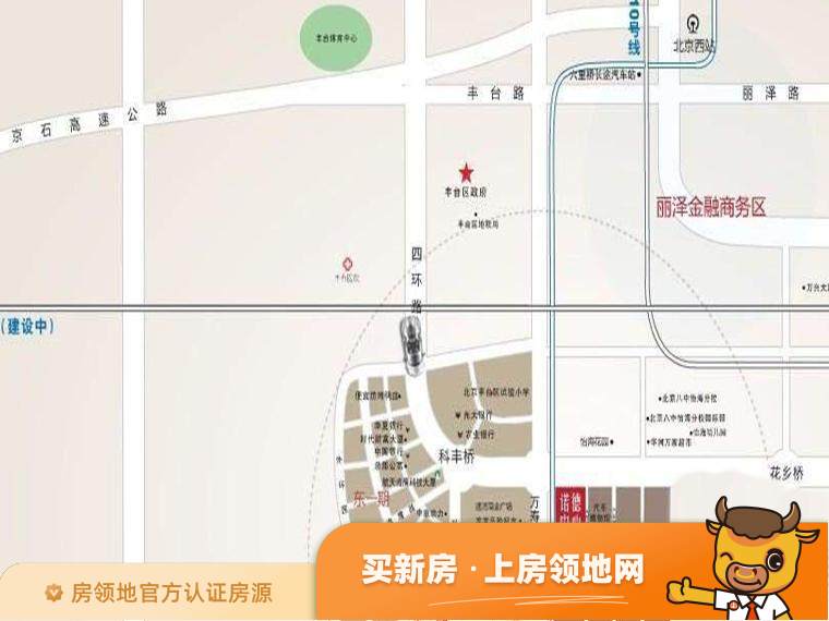 北京诺德中心位置交通图1