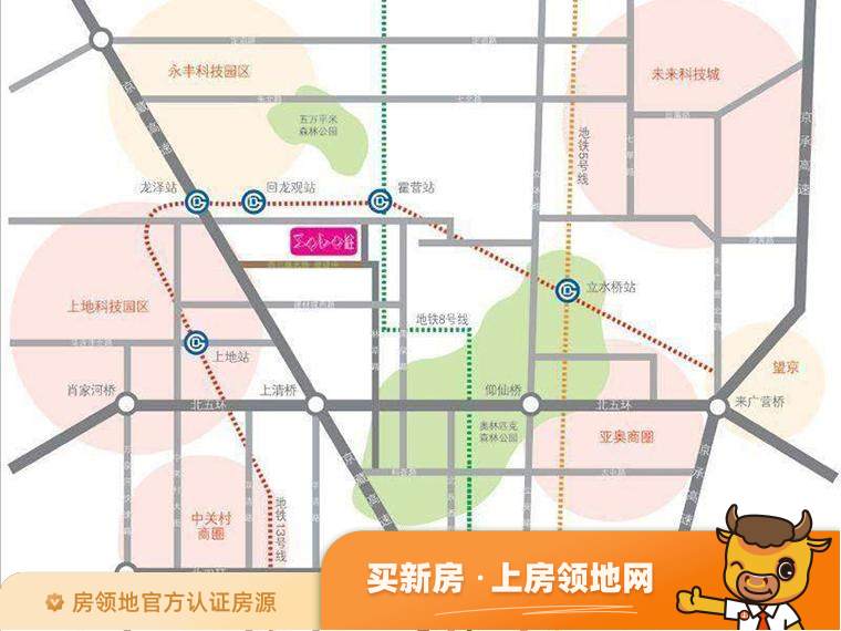 霸州温泉新都孔雀城柏园位置交通图1
